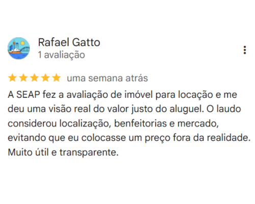 Avaliações do Google2