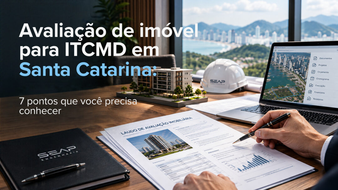 Avaliação de imóvel para ITCMD em Santa Catarina com análise técnica do valor de mercado PTAM